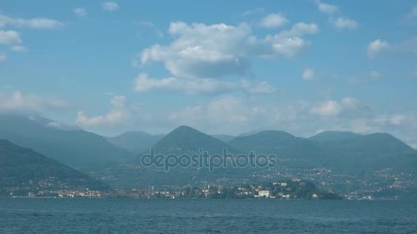 Landscape of Italy, summer. — Stock Video