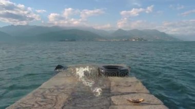 Taş iskele, lake Maggiore.