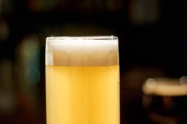 Lager bira sayaçta.