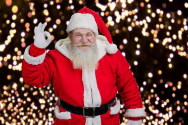 Santa gösteren ok jest.