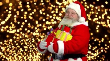 Noel Baba hediyeleri ile.