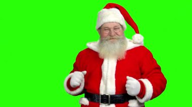 Chromakey arka plan, Noel Baba pazarlama.