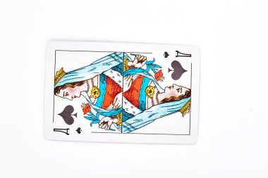 spades iskambil kraliçesi.