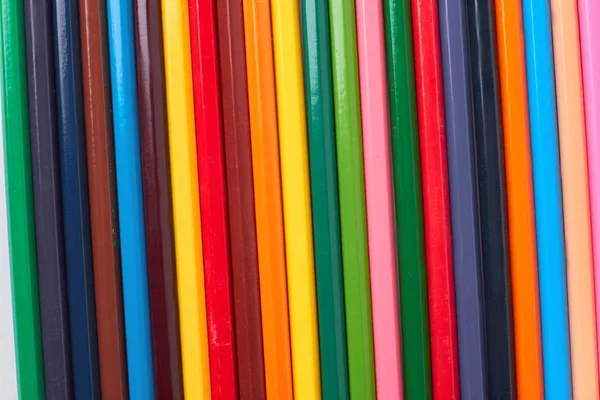 Різнокольорові олівці фону . — стокове фото