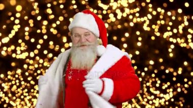 Neşeli Noel ışıkları arka plan üzerinde.