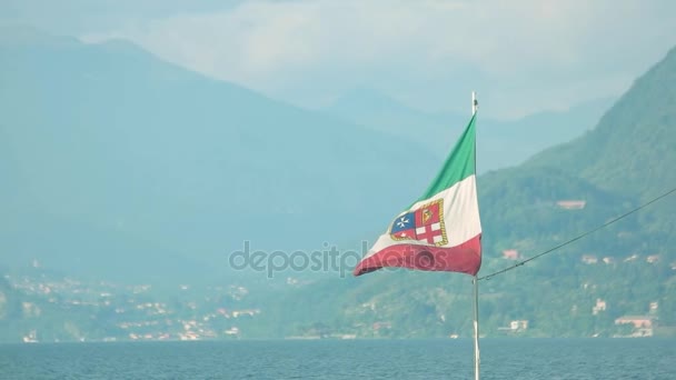 Alférez naval italiano . — Vídeos de Stock