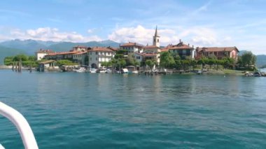 Isola Superiore in summer.