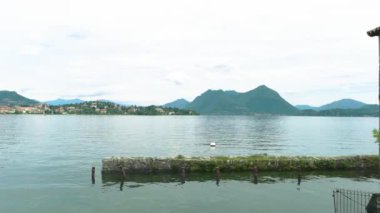 Lake Maggiore, panoramik.
