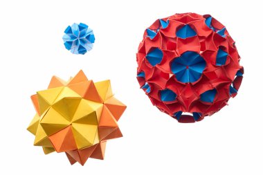 Kusudama modelleri çeşitliliği