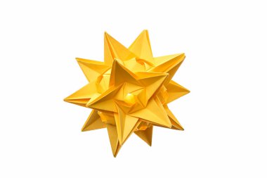 Beyaz stellated dodecahedron origami