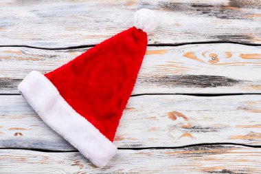 Santa Claus şapka ve kopya alanı.