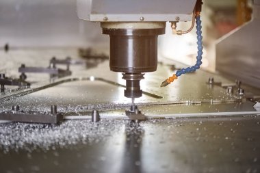 CNC delme makinesi.