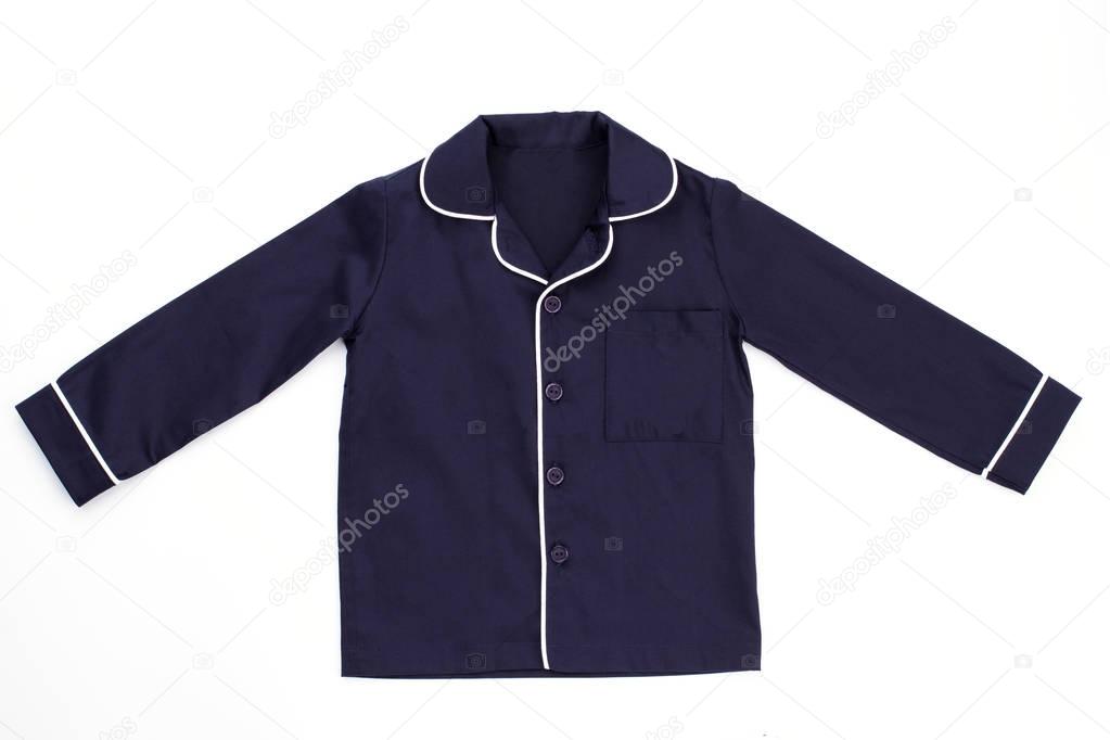 Navy shirt with breast pocket