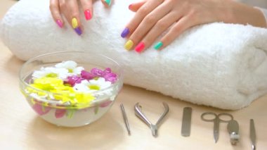 Spa tedavi gören eller.