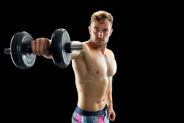 Build muscle and gain strength — Stock Photo, Image