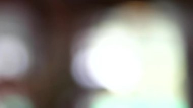 Bulanık rasgele ışıkları hareket Panoraması.