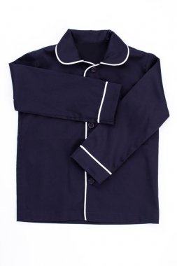 Beyaz koyu mavi forması