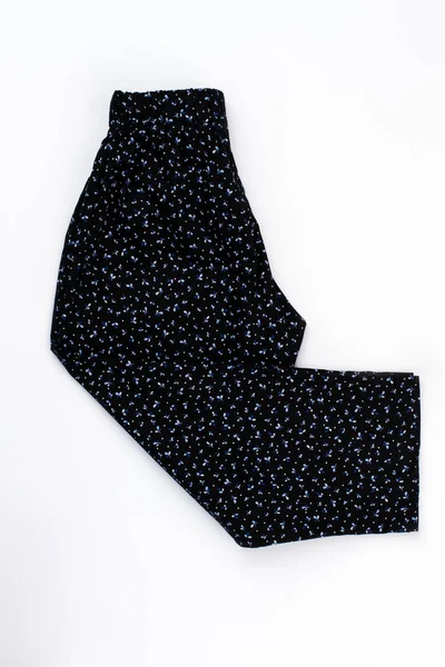 Black pants on white background — Stock Image Black pants on white background Stock Picture