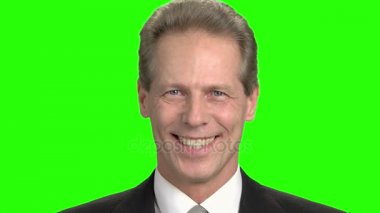 Son derece mutlu yüz mans.