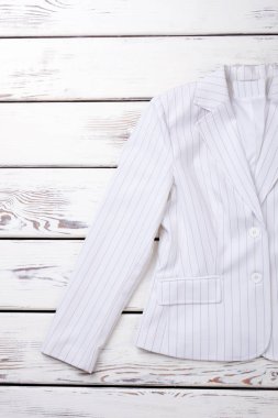 Kadın beyaz resmi blazer.