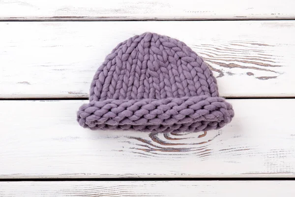Female merino knitted hat.
