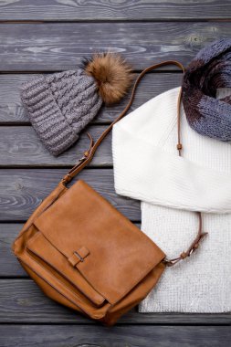 Sıcak kış kıyafeti.