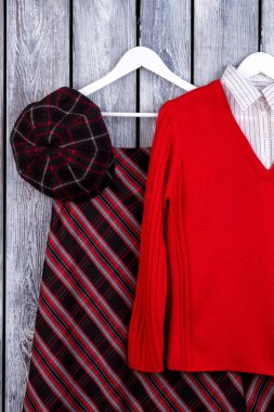Kış moda kavramı düz yatıyordu.