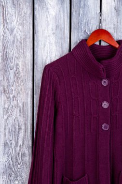 Bayan kışlık Mont, yakın.