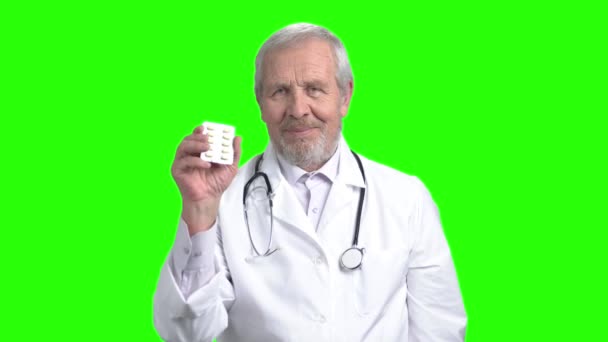 Реклама хороших таблеток . — стоковое видео