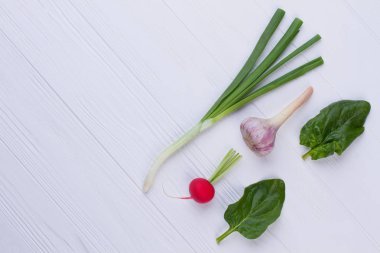 Sağlıklı yemek, maddeler kopyalama alanı.