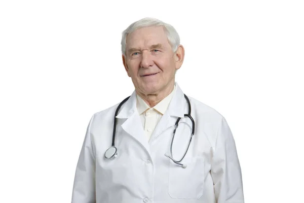 Ritratto di medico anziano. — Foto Stock