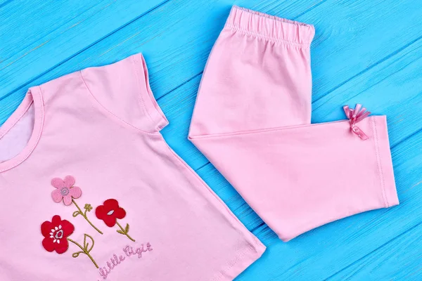 Brand textile apparel for toddler girl.