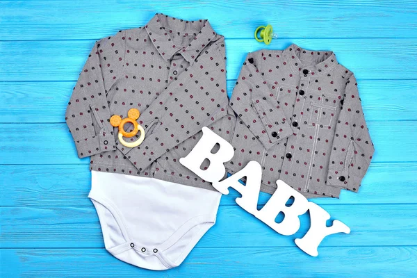 Baby-boy adorable cotton garment.