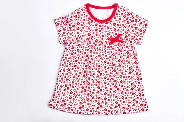 Cotton baby dress for casual wear.