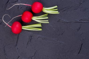 Salata turp ve kopya alanı.