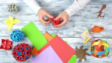 Origami Lale adam öğretici.