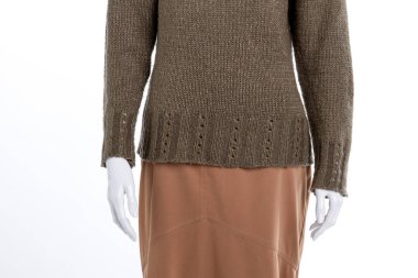 Haki kazak kadınlar için kapatın.