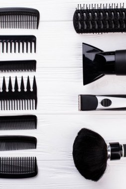 Profesyonel kuaför aletleri..