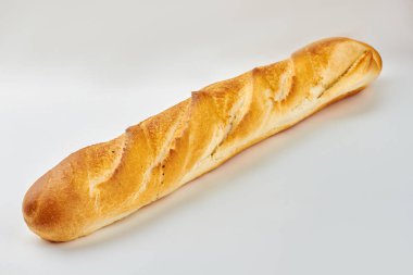 Beyaz arkaplanda baget ve boşluk kopyala.