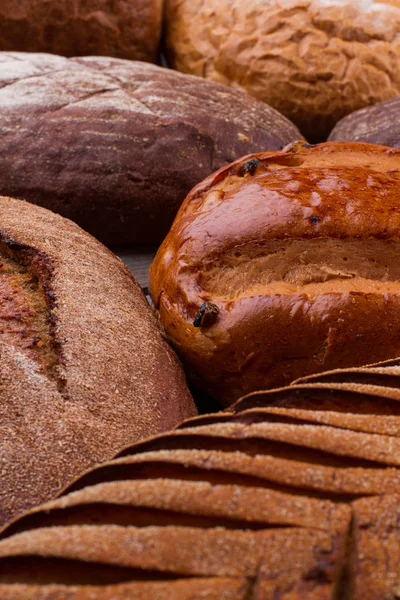 Agricoltori fatti in casa pane biologico . — Foto Stock