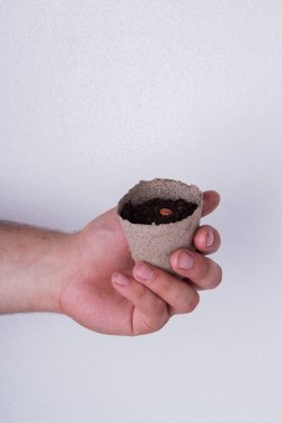 Bahçe kabına serpiştirilmiş..