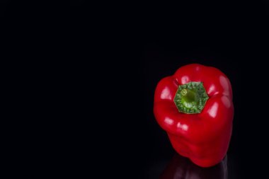 Tatlı Capsicum Annuum odak noktası.