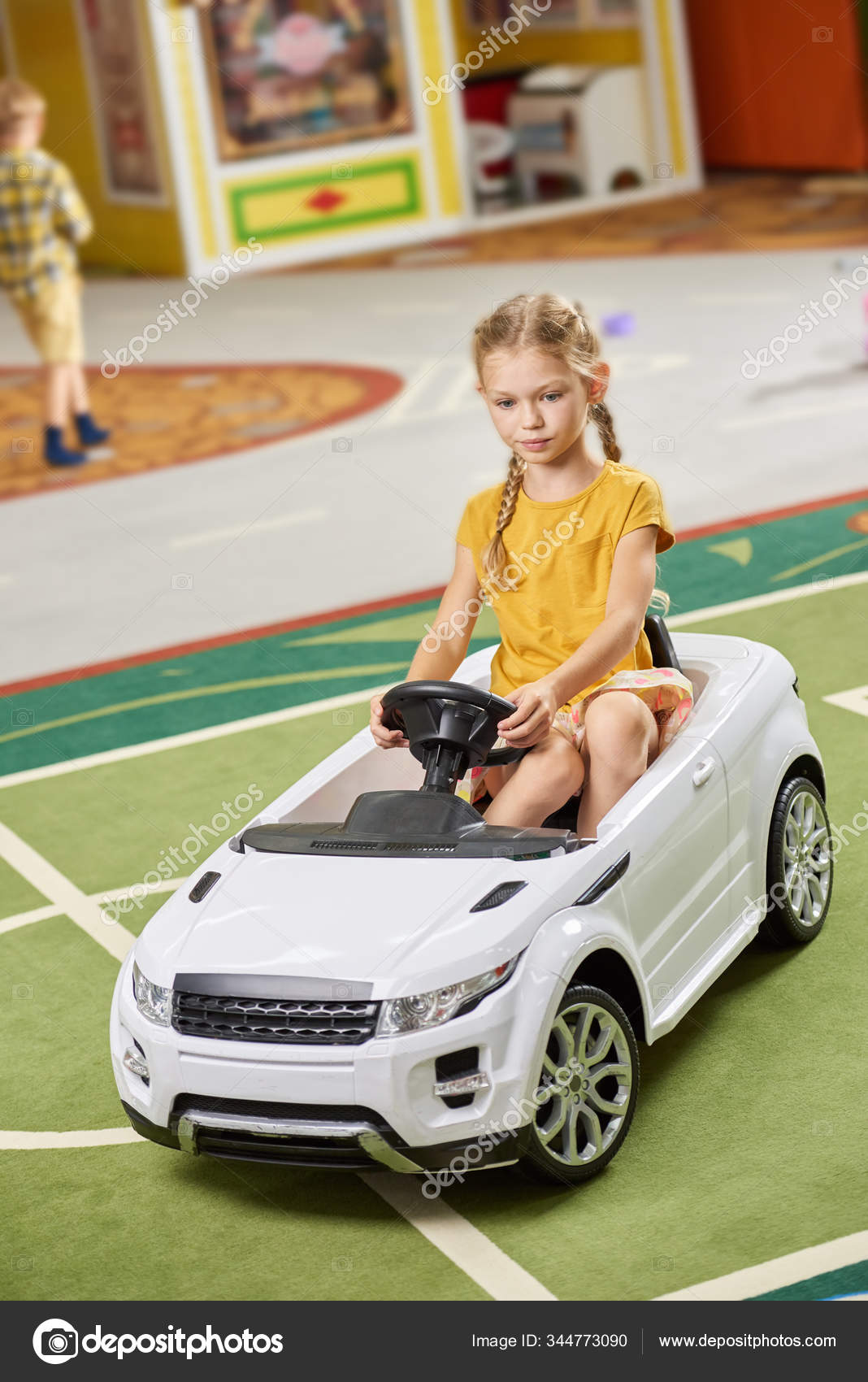 sitting toy car