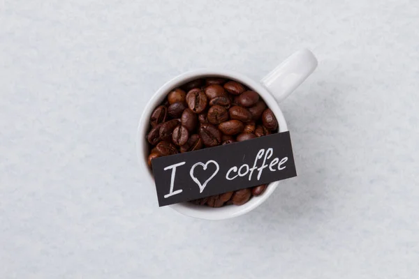 コーヒーのコンセプトが好き. — ストック写真