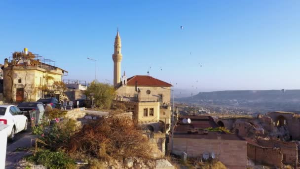 Вид на город в Капфесиа, Турция . — стоковое видео