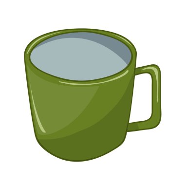 izole Kupası illüstrasyon