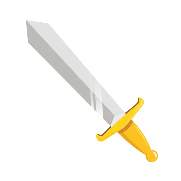 Иллюстрация меча — стоковый вектор