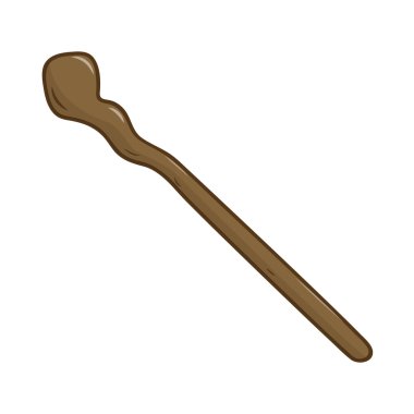 Baston illüstrasyon izole