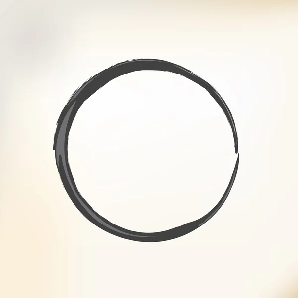Hintergrund des Zen-Kreises — Stockvektor