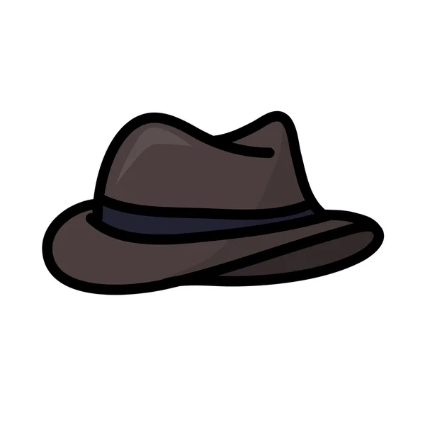 Hat isolerade illustration — Stock vektor